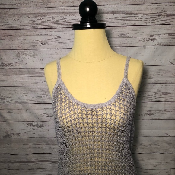 Rag & Bone Gray Loose Knit Tank 2 - Picture 8 of 8